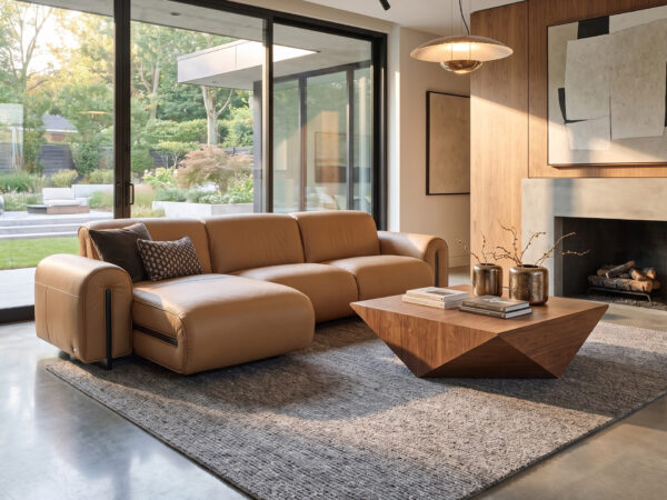 Natuzzi Italia Colle Sofa with Chaise