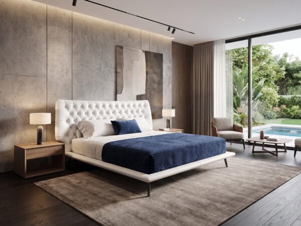 Natuzzi Italia Dolcevita King Bed