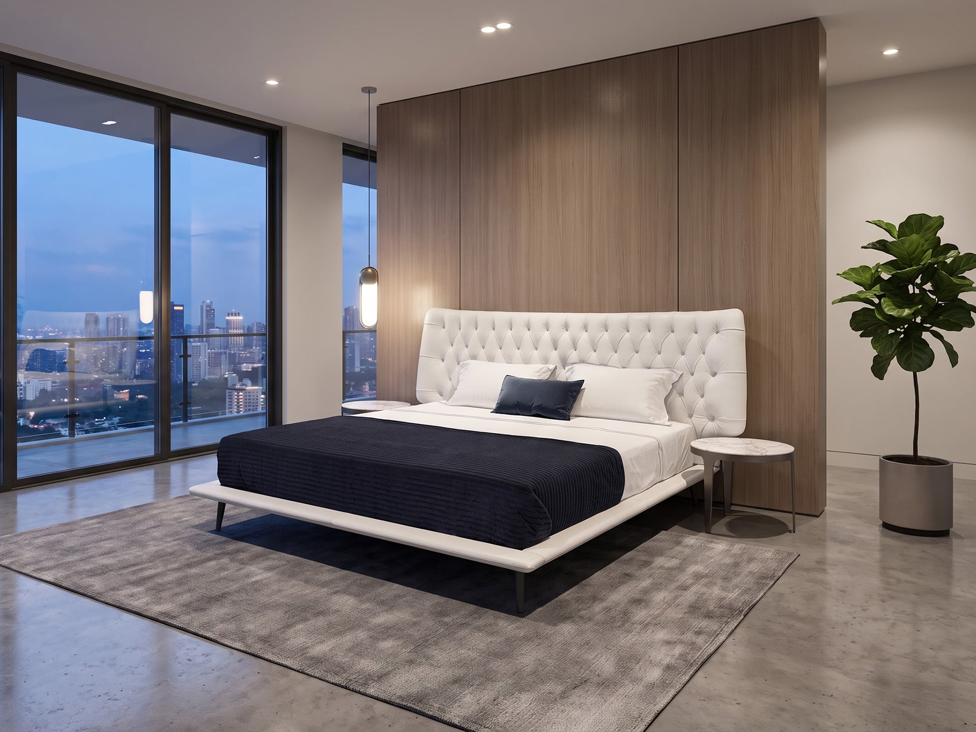 Natuzzi Italia Dolcevita King Bed