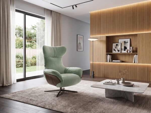 Natuzzi Italia Ilia Power Recliner