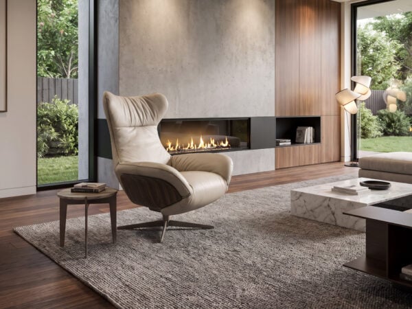 Natuzzi Italia Ilia Power Recliner