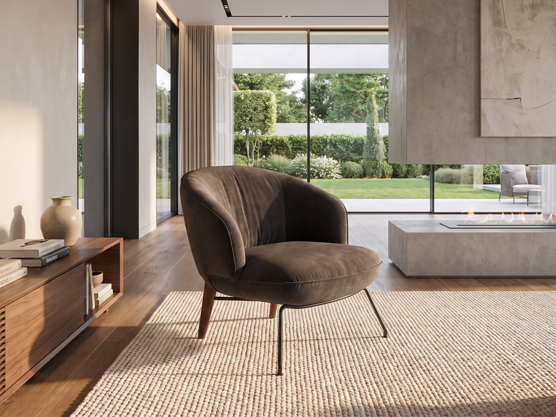 Natuzzi Italia Penelope Armchair