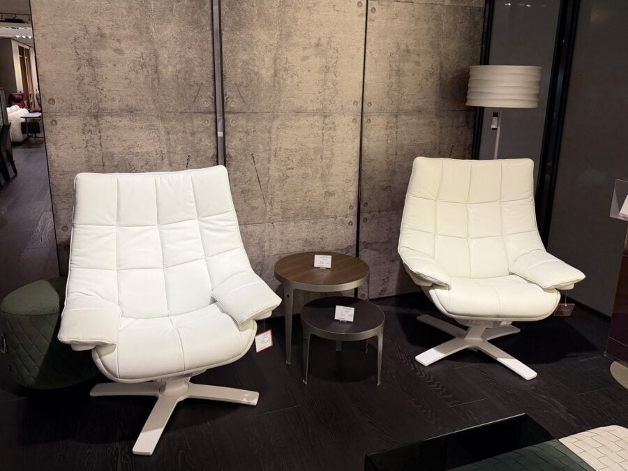 Natuzzi Italia Re-vive Quilted Recliner